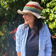Ručno Pleteni Boho Festivalni Šešir od Konoplje i Pamuka - Duga