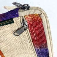 Tie-Dye Hemp Četvrtasta Torbica od Konoplje