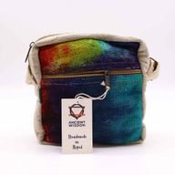 Tie-Dye Hemp Messenger Torbica sa Zipom