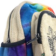 Tie-Dye Srednji Ruksak od Konoplje - 7 Čakri