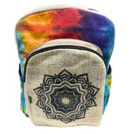 Tie-Dye Veliki Ruksak od Konoplje - Mandala