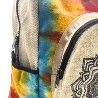 Tie-Dye Veliki Ruksak od Konoplje - Mandala
