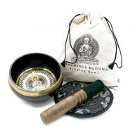 Set Ručno Kovana i Gravirana Zvučna Zdjela 14cm - Učenja Bude