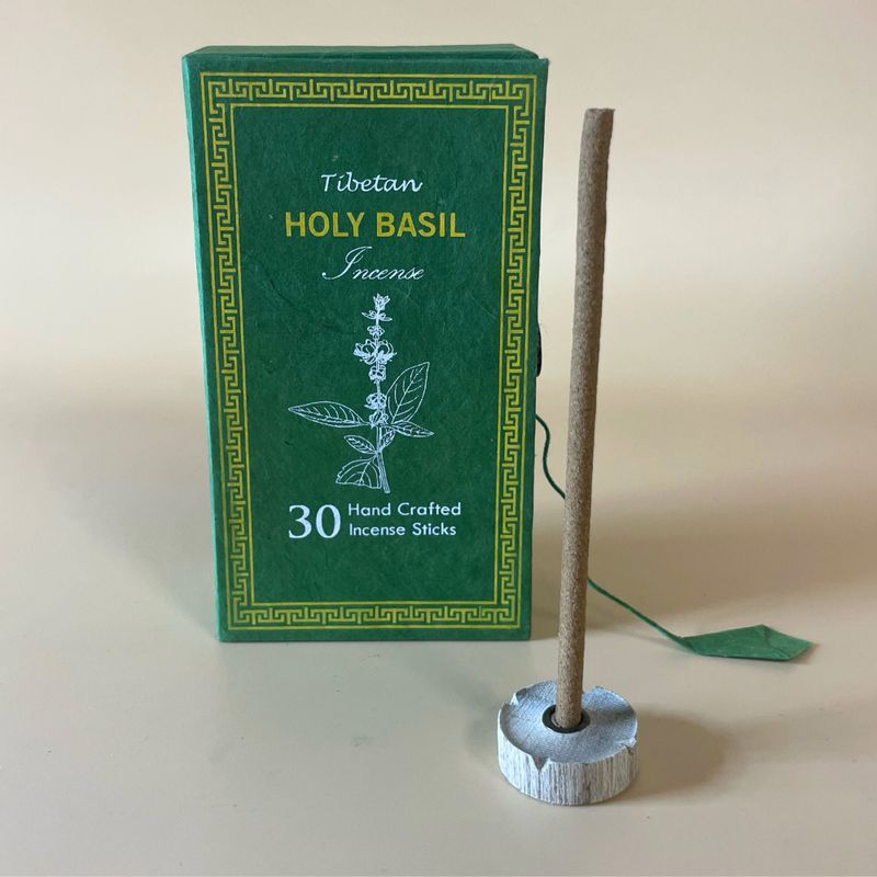 Himalajski Sughandit Dhoop Set Tamjana - Bosiljak