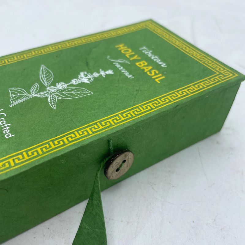 Himalajski Sughandit Dhoop Set Tamjana - Bosiljak