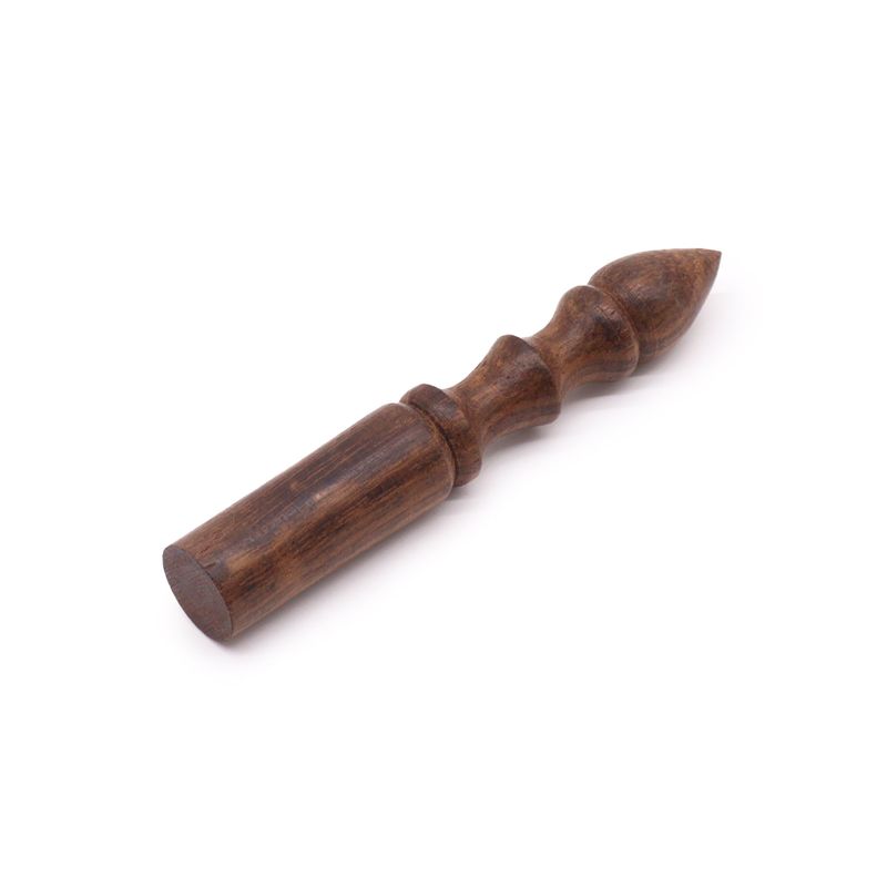 Drvena Palica - Oblikovana Ručka (bez kože) - 12cm