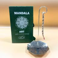 Set Mirisno Uže i Posrebreni Držač - Mandala Cvijet