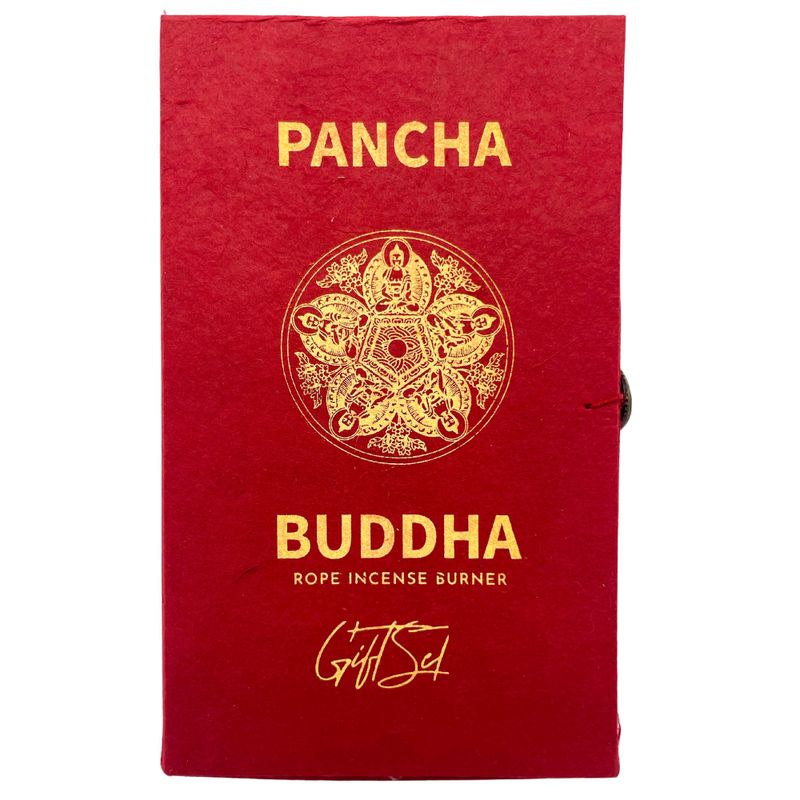 Set Mirisno Uže i Posrebreni Držač - Pancha Buddha