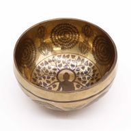 Tibetanska Iscjeljujuća Zdjela - 16cm - Bodhi Drvo Buddha