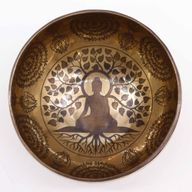 Tibetanska Iscjeljujuća Zdjela - 16cm - Bodhi Drvo Buddha