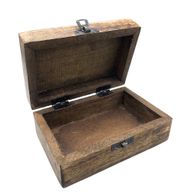Srednja Drvena Spomen Kutija 13x13x6 cm - Buda