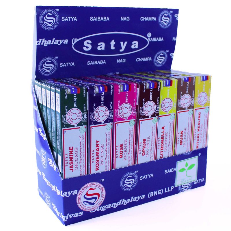Pakiranje za Prikaz - Satya Mirisni Štapići - Razno - 15g