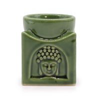 Četvrtasta Buda Aroma Lampa - Tamni Žad