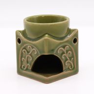 Četvrtasta Buda Aroma Lampa - Nježni Žad