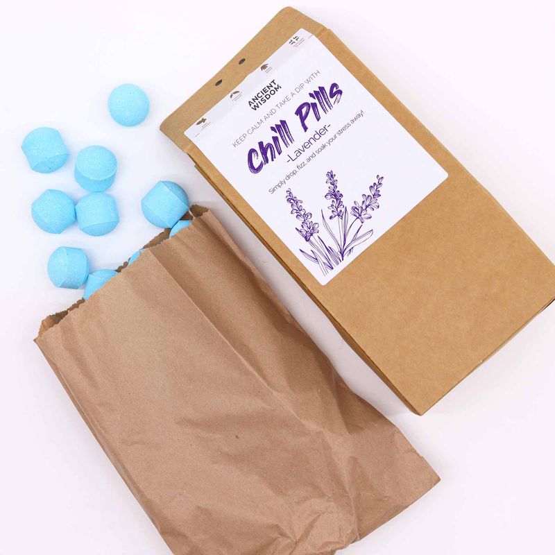 Poklon Paket Šumećih Bombica 350g - Lavanda