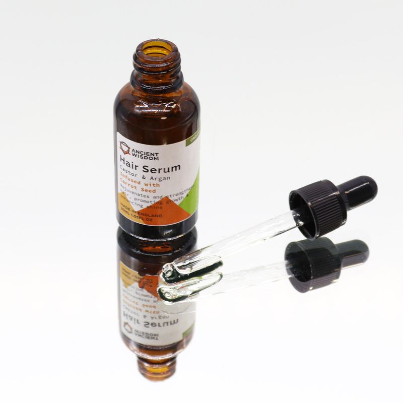 Organski Serum za Kosu 30ml - Sjeme Mrkve
