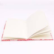 Bilježnice s Pamučnim Uvezom 20x15cm - 96 st. - Ružičasto Cvijeće
