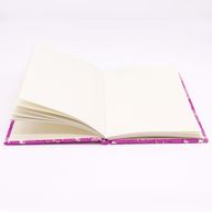 Bilježnice s Pamučnim Uvezom 20x15cm - 96 st. - Fuksija Cvijeće