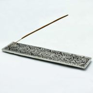 Čakra Stalak za Mirisne Štapiće od Poliranog Aluminija 23 cm