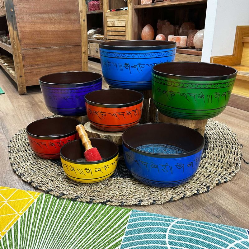 Veliki Set od 7 Zvučnih Zdjela - Čakra (19.5-35cm)