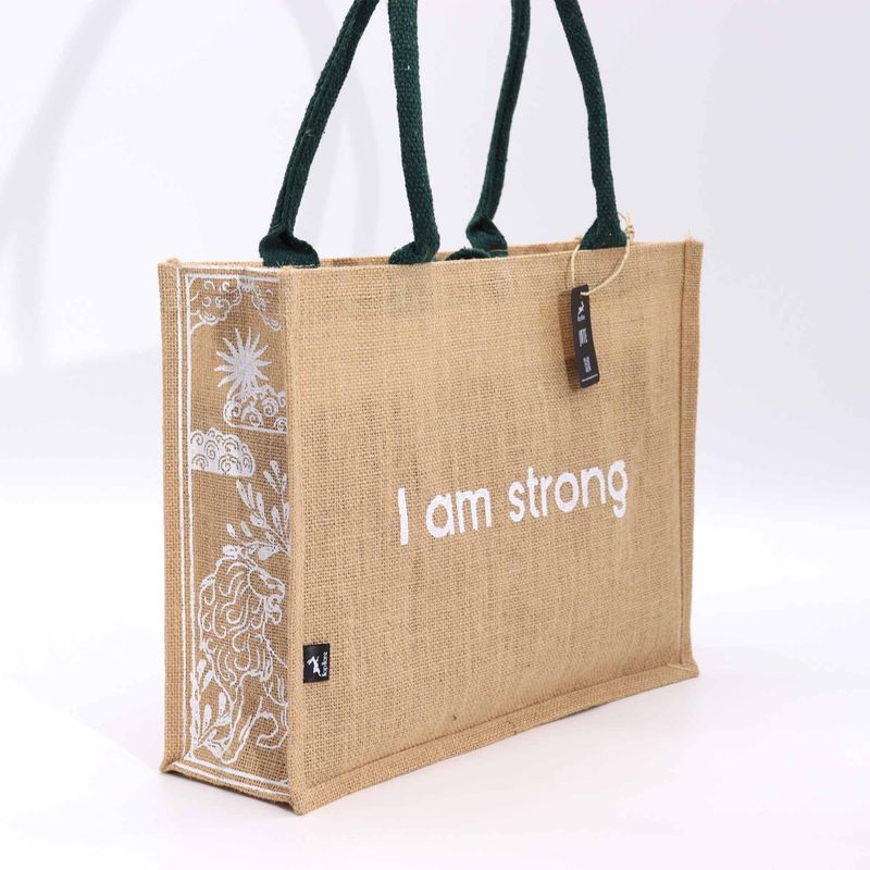 Hop Hare Jutena Torba - I am Strong