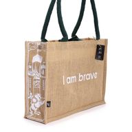 Hop Hare Jutena Torba - I am Brave