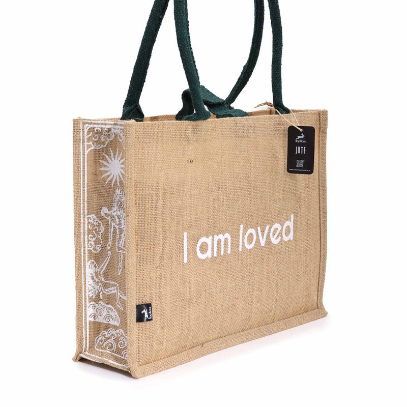 Hop Hare Jutena Torba - I am Loved