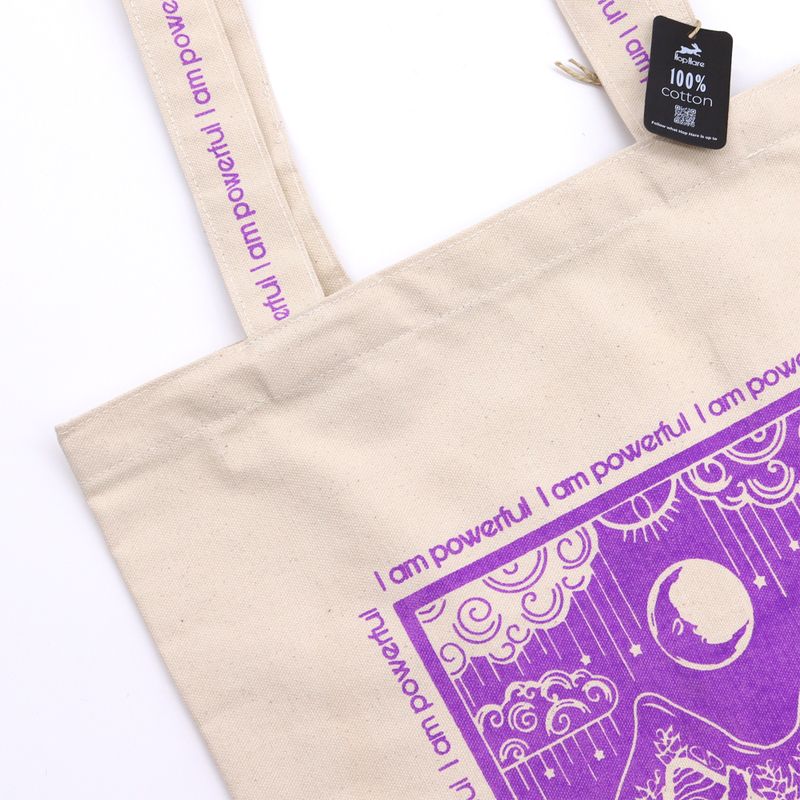 Hop Hare Torba od Pamučnog Platna - I am Powerful - 10 oz
