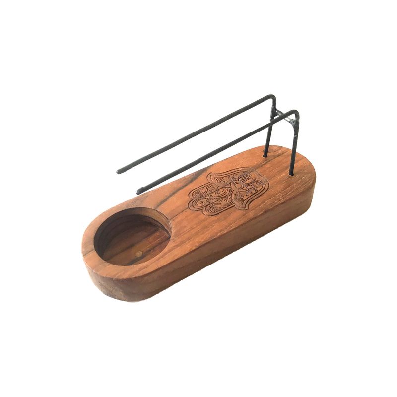 Mali Palo Santo Držač - Tikovina - Hamsa Dizajn