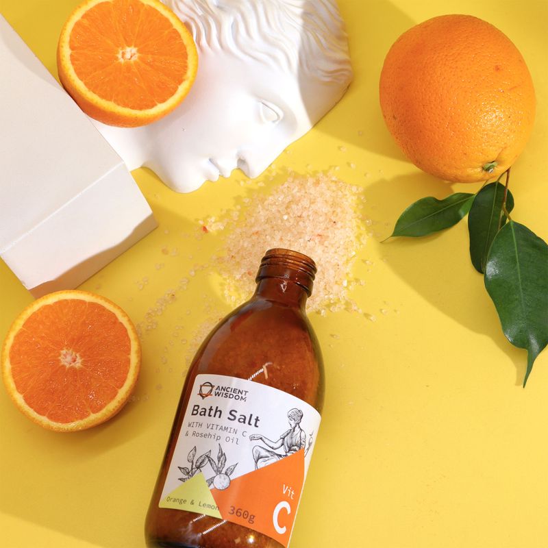 Sol za Kupanje s Vitaminom C - Osjećate se Kao Drevna Boginja