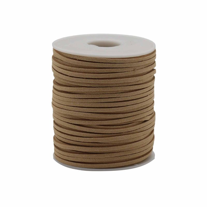 Pamučna Uzica u Roli - 2,5 mm x 45 m - Smeđa A120