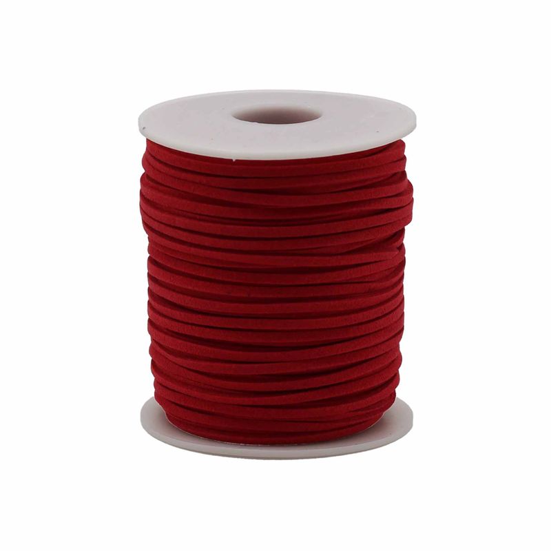 Pamučna Uzica u Roli - 2,5 mm x 45 m - Crvena A056