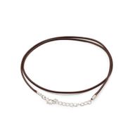 Paket Voštanih Uzica s Kopčom - 2 mm x 55 cm - Razno - Tamno Smeđa 112