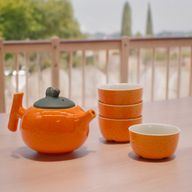 Set za Biljni Čaj - Naranča - Lončić i Četiri Šalice