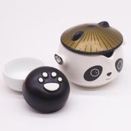 Panda Set Čajnika - Dvije Šalice - Putni Paket