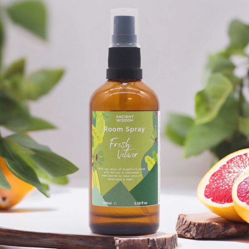 Ljetni Sprej za Prostor - Svježi Vetiver 100ml