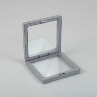 Srednji 3D Okvir s Fleksibilnom Folijom 9x9 cm - Siva