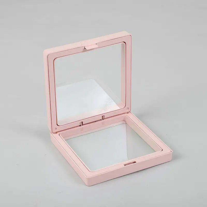 Veliki 3D Okvir s Fleksibilnom Folijom 11x11cm - Ružičasta