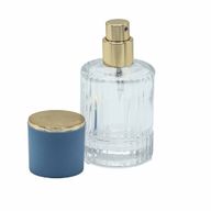 Puder Plava - Okrugla Rebrasta Boca 30 ml, Sprej i Poklopac