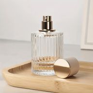 Tamno Zelena - Okrugla Rebrasta Boca 30 ml, Sprej i Poklopac