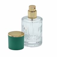 Tamno Zelena - Okrugla Rebrasta Boca 30 ml, Sprej i Poklopac