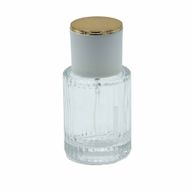 Mat Bijela - Okrugla Rebrasta Boca 30 ml, Sprej i Poklopac