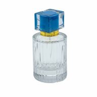 Puder Plava - Okrugla Rebrasta Boca 50 ml, Sprej i Poklopac
