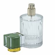 Tamno Zelena - Okrugla Rebrasta Boca 50 ml, Sprej i Poklopac
