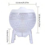 Prozirni Difuzor Mondo Planet - USB - Promjena Boje (Donje Svjetlo)