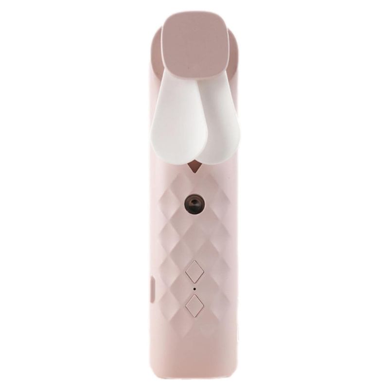 Ružičasti Nano Mist Ventilator i Sprej za Lice - USB Punjenje