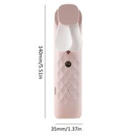 Ružičasti Nano Mist Ventilator i Sprej za Lice - USB Punjenje