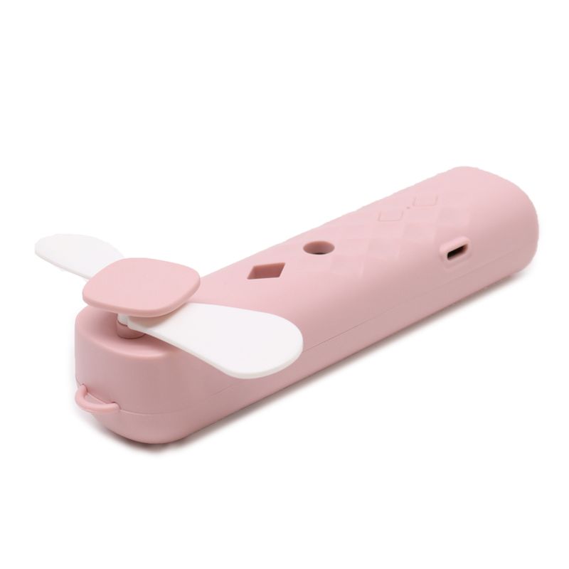 Ružičasti Nano Mist Ventilator i Sprej za Lice - USB Punjenje