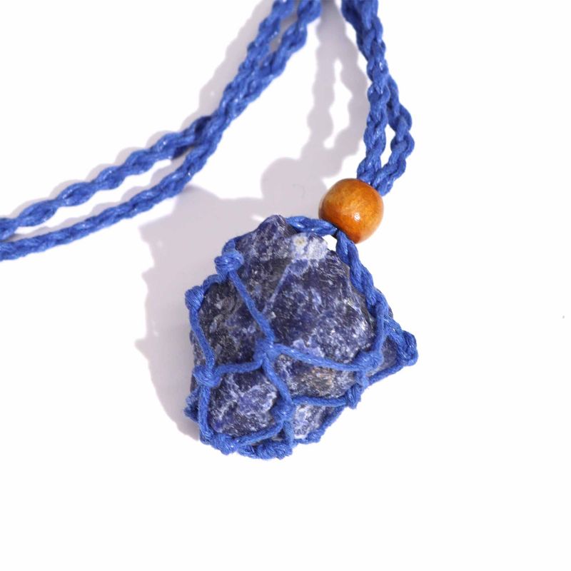 Ogrlica od Vrpce za Kristale 45 cm/18 inča - Navy