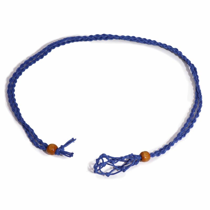 Ogrlica od Vrpce za Kristale 45 cm/18 inča - Navy